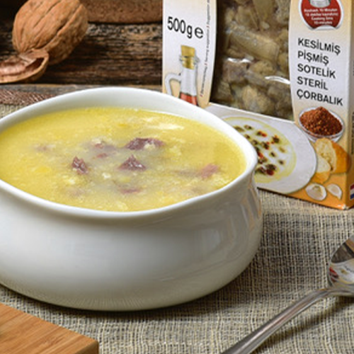 Rinderzungen Suppe